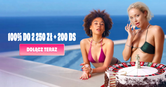 Baner OnlySpins casino: only spins bonus 100% do 2 250 zł + 200 DS - Dołącz teraz i graj w kasynie online.